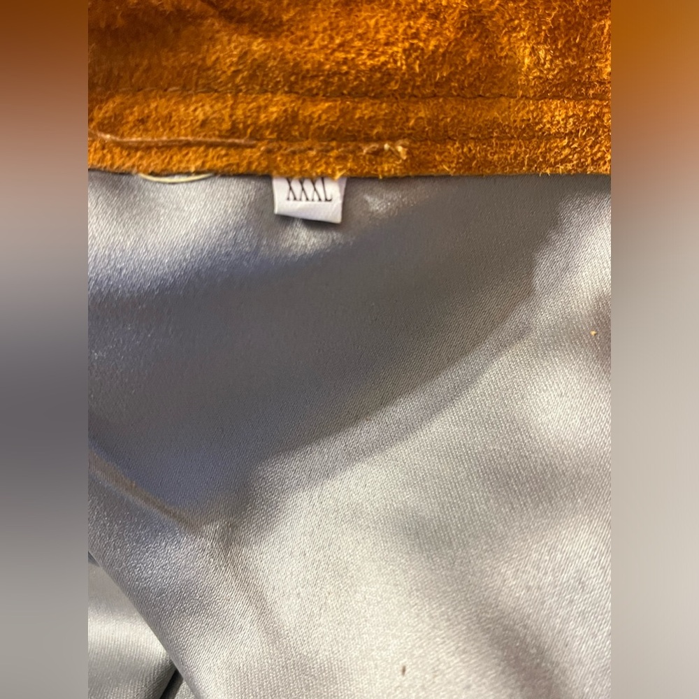 Men's Tan Jacket - Picture 7 of 8